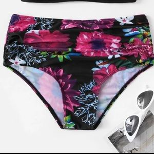 Shein// high waisted bikini bottom